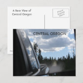 Carte Postale Vue arrière (Devant / Derrière)