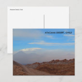 Carte Postale Vue Atacama (Devant / Derrière)