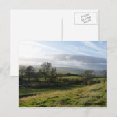 Carte Postale "Vue au-dessus de Coquetdale" Northumberland (Devant / Derrière)