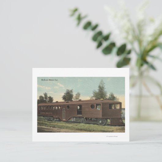 Carte Postale Vue automobile Union Pacific RailroadMcKeen (Debout devant)