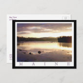 Carte Postale Vue baie (Devant / Derrière)