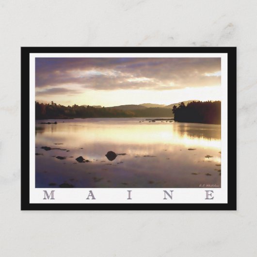 Carte Postale Vue baie (Devant)