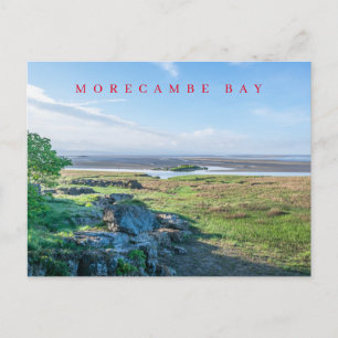 Carte postale vue baie Morecambe