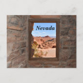 Carte Postale Vue cabine sur la Vallée du Feu (Devant)