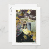 Carte Postale Vue Cascade d'or et pont naturel (Devant / Derrière)