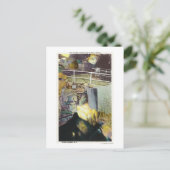 Carte Postale Vue Cascade d'or et pont naturel (Debout devant)