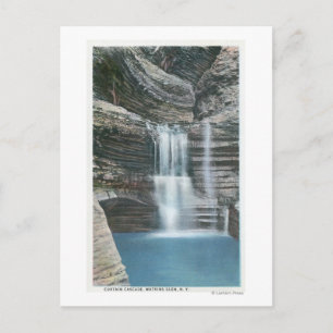 Carte Postale Vue Cascade du rideau