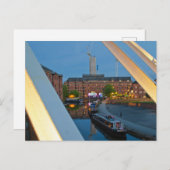 Carte Postale Vue Castlefield, Manchester (Devant / Derrière)