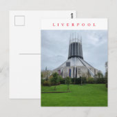 Carte postale vue Cathédrale métropolitaine de Liv (Devant / Derrière)