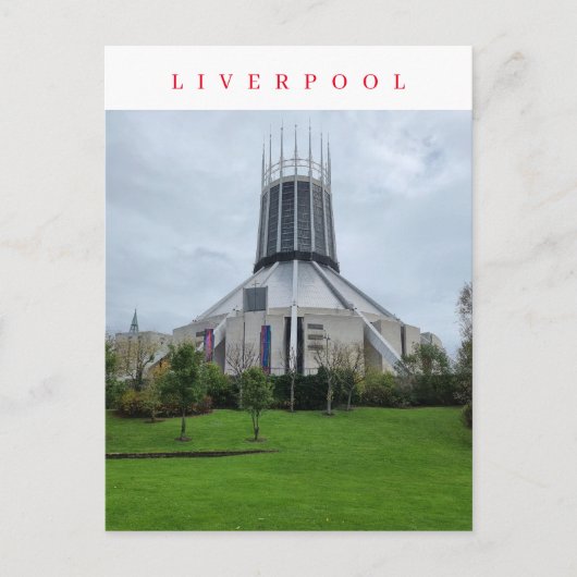 Carte postale vue Cathédrale métropolitaine de Liv (Devant)