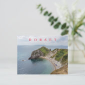 Carte postale vue Côte Jurassique du Dorset (Debout devant)
