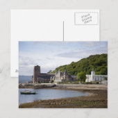 Carte Postale Vue côtière avec bâtiments historiques, Oban, (Devant / Derrière)