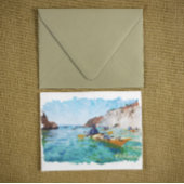 Carte Postale Vue côtière de Kefalonia Grèce