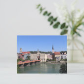 Carte Postale Vue d'Altstadt Wasserburg de Southern Bank (Debout devant)