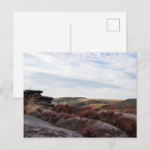 Carte Postale Vue dans le Peak District, Derbyshire (Devant / Derrière)