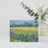 Carte Postale Vue d'Arles Iris Vincent van Gogh (Debout devant)