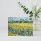 Carte Postale Vue d'Arles With Irises par Vincent Van Gogh (Debout devant)