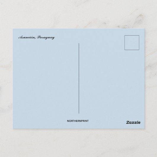 Carte Postale Vue d'Asunción Paraguay (Dos)