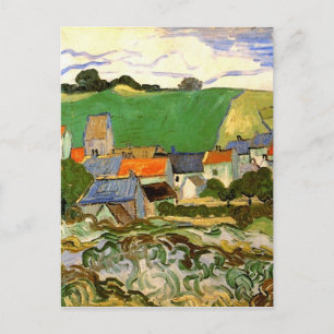 Carte Postale Vue d'Auvers (F799) Van Gogh Fine Art