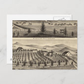 Carte Postale Vue de baie et résidence du Rose JR (Devant / Derrière)