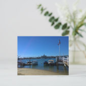 Carte Postale Vue de Balboa Island, Newport Beach, Californie (Debout devant)