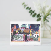 Carte Postale Vue de Bâle et du Rhin par Kirchner (Debout devant)