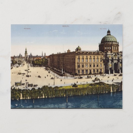 Carte Postale Vue de Berlin au tournant du siècle (Devant)
