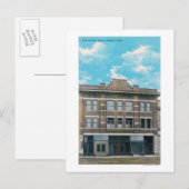 Carte Postale Vue de bloc des anciens boursiers, facturation, MT (Devant / Derrière)