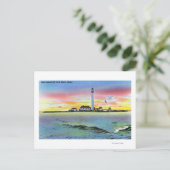 Carte Postale Vue de Boon Island et du phare de York (Debout devant)