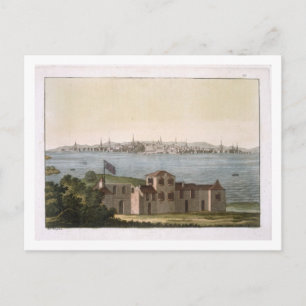 Carte Postale Vue de Boston, du Costume Ancien et Moderne
