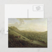 Carte Postale Vue de Boxhill, Surrey, avec Dorking in the Dis (Devant / Derrière)