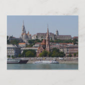 Carte Postale Vue de Buda sur le Danube, Budapest (Devant)