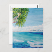 Carte Postale Vue de Burleigh Heads (Devant / Derrière)