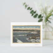 Carte Postale Vue de Carmel Bay depuis Pittoresque Drive (Debout devant)