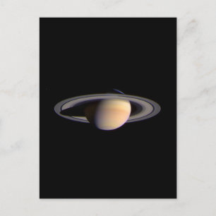 Carte Postale Vue de Cassini de Saturn Space NASA