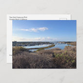 Carte Postale Vue de Castaways Park, Newport Beach, CA (Devant / Derrière)