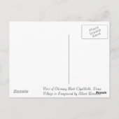 Carte Postale Vue de Chimney Rock par Albert Bierstadt (Dos)