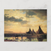 Carte Postale Vue de Chimney Rock par Albert Bierstadt (Devant)