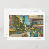 Carte Postale Vue de Chinatown Business Section (Devant / Derrière)