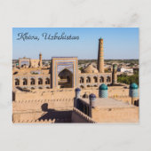 Carte Postale Vue de Citadel Kunya-ark - Khiva, Ouzbékistan (Devant)