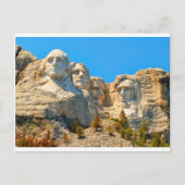 Carte Postale Vue de classique du mont Rushmore (Devant)