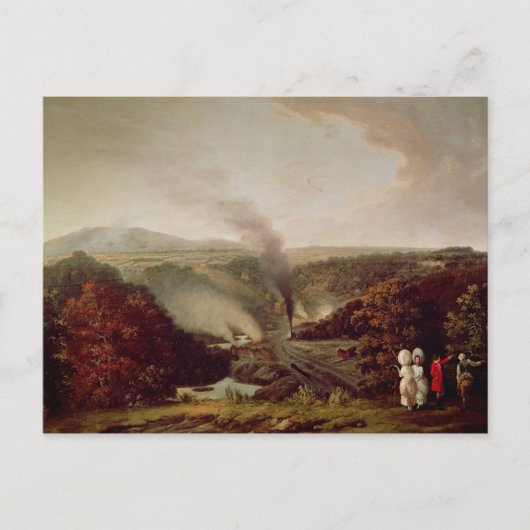 Carte Postale Vue de Coalbrookdale, 1777 (Devant)
