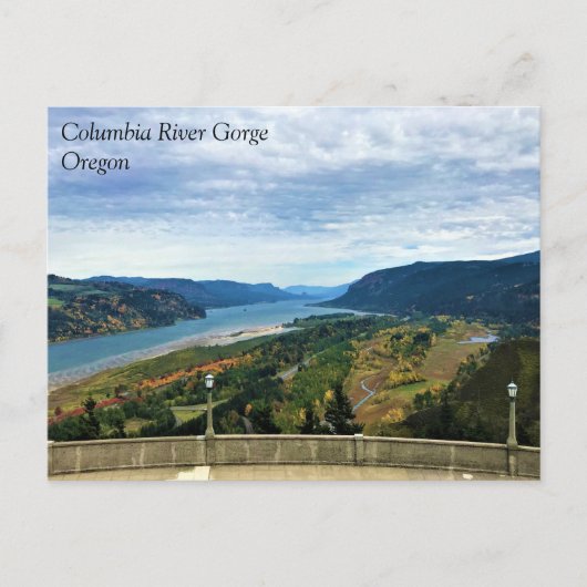 Carte Postale Vue de Columbia River, Columbia River Gorge, OU P (Devant)