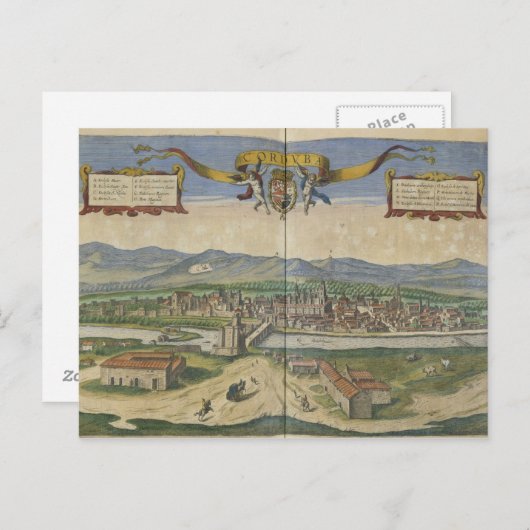 Carte Postale Vue de Cordoue (Devant / Derrière)