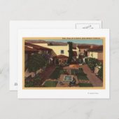 Carte Postale Vue de De la Guerra Patio & Shops (Devant / Derrière)