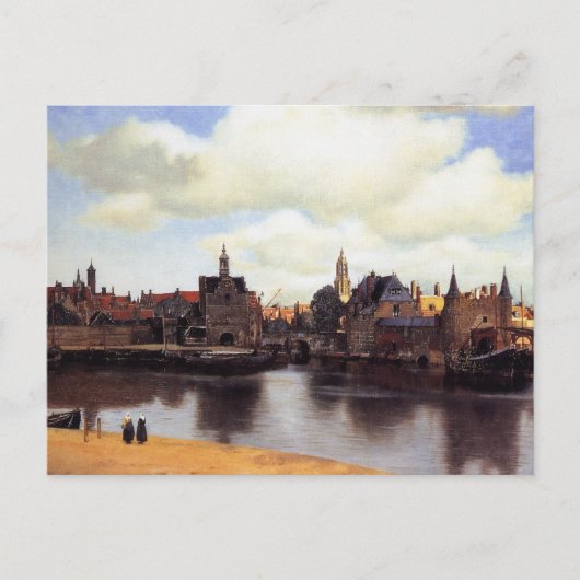 Carte Postale Vue de Delft (Devant)