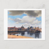Carte Postale Vue de Delft, Johannes Vermeer, 1659-1660 (Devant)