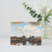 Carte Postale Vue de Delft par Johannes Vermeer (Debout devant)