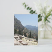 Carte Postale Vue de Delphes, Grèce (Debout devant)