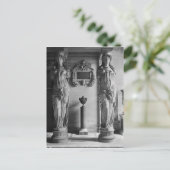 Carte Postale Vue de deux caryatides des Caryatides (Debout devant)